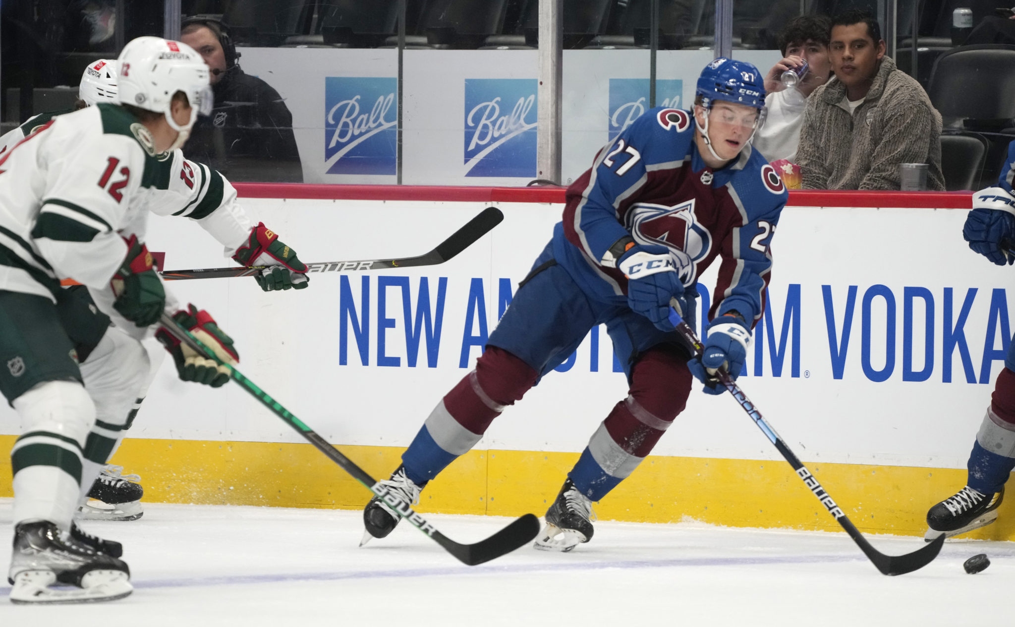 Oskar Olausson nhl trade avalanche