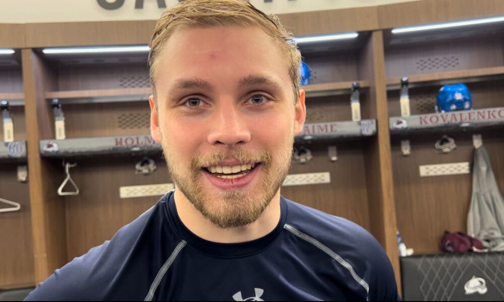 nhl kovalenko avalanche mackinnon